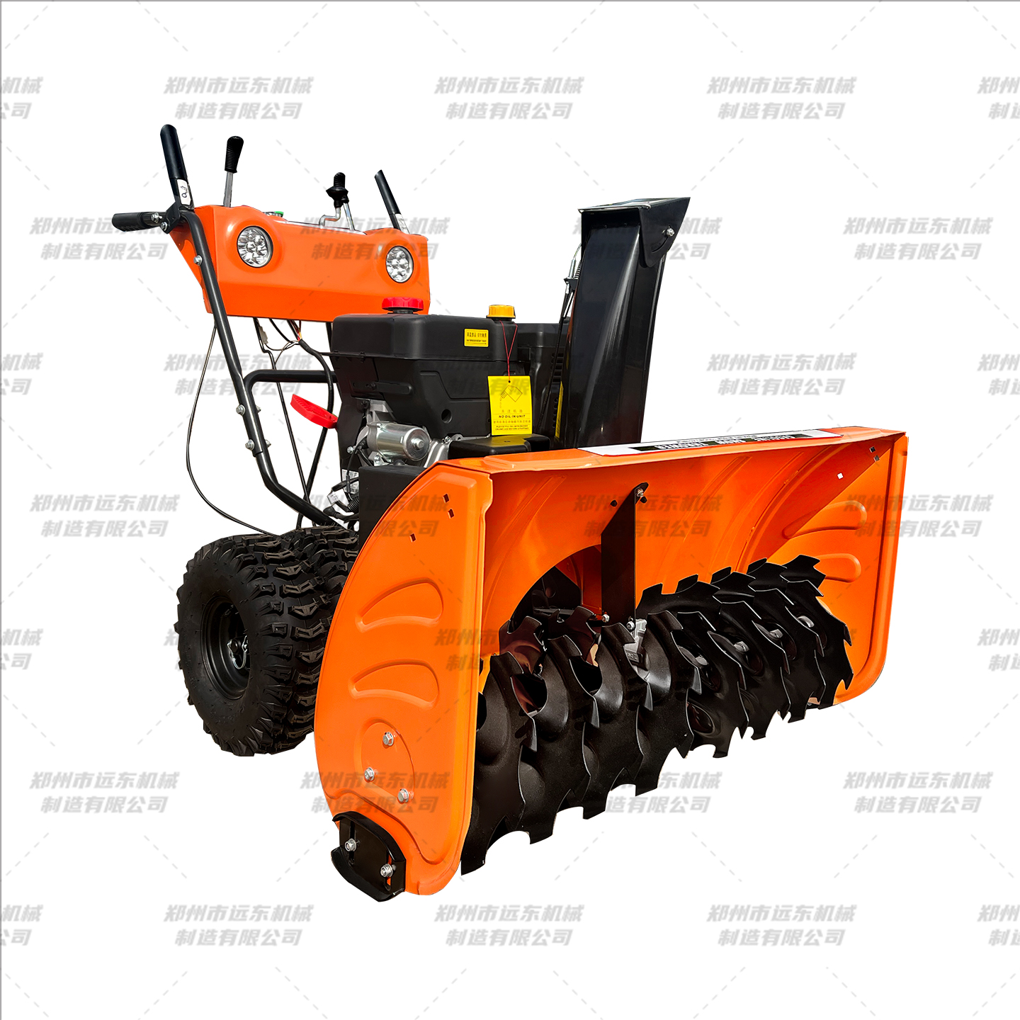 1000双轮手推式抛雪机(图1) 1000双轮手推式抛雪机(图1)